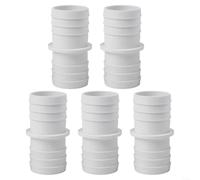 Connecteur pour robuste pour Tuyau Aspirateur 38mm Connecteur | Compatibilité universelle, ajustement serré, élimine les fuites d'air, pour idéal pour piscines hors sol