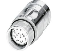 Connecteur prolongateur M23 Phoenix Contact CA-12S1N8A90DN 1620158 argent 1 pc(s)