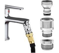 Connecteur rapide de robinet d'évier, adaptateur de robinet pour connexion d'évier, tuyau de douche/tuyau d'arrosage