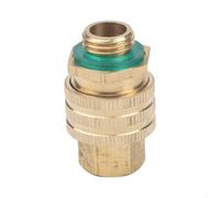 Connecteur rapide en cuivre pour machine de dosage de pulvérisateur agricole, raccord de tuyau de sortie de tuyau haute pression, facile à installer, doré, 35 mm/39 mm (grand)