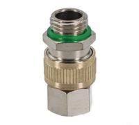 Connecteur rapide en cuivre robuste pour pompe doseuse agricole haute pression accessoire joint étanche sans fuite petite version (petit ramassage rapide)