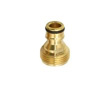 Connecteur rapide mâle 1/2 "3/4", adaptateur de pistolet à eau for robinet à mamelon en laiton, adaptateur de connecteur de robinet de jardin 1 pièces