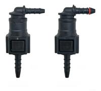 Connecteur rapide pour tuyau de carburant adaptateur ID3, connecteurs mâles et femelles avec clip de fusible, ajustement pour filtre et tuyauterie de voiture, bleu (C)