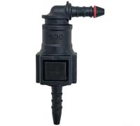 Connecteur rapide pour tuyau de carburant adaptateur ID3, connecteurs mâles et femelles avec clip de fusible, ajustement pour filtre et tuyauterie de voiture, bleu (B)
