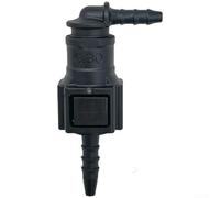 Connecteur rapide pour tuyau de carburant adaptateur ID3, connecteurs mâles et femelles avec clip de fusible, convient pour filtre et tuyauterie de voiture, bleu (A)