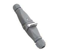 Connecteur rectangulaire, 10A | Sertissage par vis, joint IP, résistant aux vibrations, compatible avec les câbles standards(6 Core Angle)
