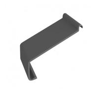 Connecteur Renoplast® pour profilé d'avant-toit K10R Graphite | Réalisation des terrasses et balcons | Sols en résine | Profilé d'angle pour systèmes d'évacuation des eaux