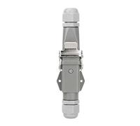 Connecteur robuste HDC-HA, prise étanche 4-8 broches | Prise rapide étanche IP65, sans outil, sertissage à vis, 10A/16A, 250V/400V(SKY BLUE)