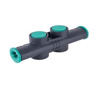 Connecteur serre-joint à une main - WOLFCRAFT - 3038000 - Noir et vert - Plastique