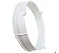 Connecteur tuyau pour climatiseur portable - Adaptateur blanc 17 cm - Pour évacuation d’air chaud - Compatible avec tous les modèles