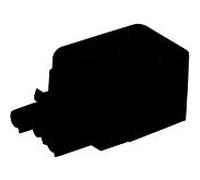 Connecteur Wolf 3 broches, noir 2744834 pour BVG-Lambda 15-40