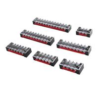 Connecteurs De Bornier à Vis Bornier à vis double rangée 25A 600V 1PCS | Connecteur de fil de ruban de clôture 3-12 positions en option(5P 25A)