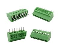 Connecteurs De Bornier à Vis KF128 Mini borne à vis PCB 2,54 mm 5/10 pièces | Connecteur 2P-16P au pas de 0,1" for assortiment de fils(7Pin,5Pcs)