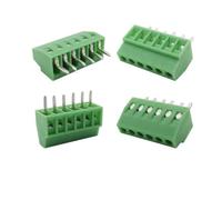 Connecteurs De Bornier à Vis KF128 Mini borne à vis PCB 2,54 mm 5/10 pièces | Connecteur 2P-16P au pas de 0,1" for assortiment de fils(6Pin,5Pcs)
