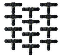 Connecteurs de câble IP68, lot de 12, 3 pôles, pour câbles de 3 à 12 mm