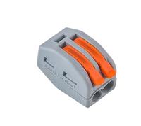 Connecteurs rapides de fil à levier, 3 4 5 Ports, pince de câble électrique, bornier domestique 0.08-4 mm²/ 28-11AWG, 50 pièces