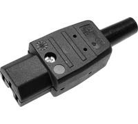 Connectique pour appareils chauffants série (connecteur réseau) 783 Kaiser 783/sw femelle, droit Nombre total de pôles: 2 + PE 10