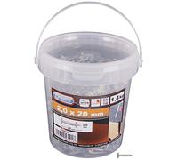 Connex B30058 Clous à tête large pour carton goudronné 2,0 x 20 mm galvanisés 1,4 kg