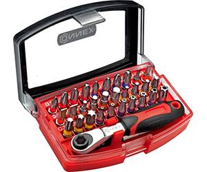 Connex COXB973832 Set d'embouts + cliquet 32 pièces
