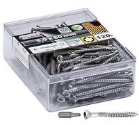 Connex DK3230003 Lot de 120 vis de terrasse 5 x 60 mm