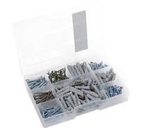 Connex DP8500108 Assortiment de vis universelles et à bois PZ galvanisés Pozidriv 250 pièces