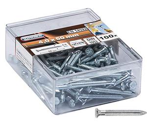 Connex HV4510 Lot de 100 Clous d'ancrage galvanisé 4,0 x 50 mm