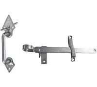 Connex KIT FERMETURE JACK - 5 PIÈCES - AVEC ANNEAU - ZINGUE/POIGNEE DE PORTE/CHARNIERE POUR PORTES & PORTES/POIGNEE DE PORTE/VERROUILLAGE DE PORTE / DYB2901561