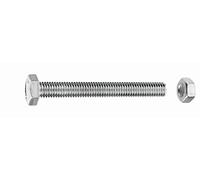 Connex KL4530860 Écrous hexagonaux M8 x 60 mm Acier Inox 1000 g