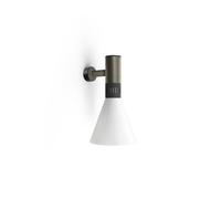 Cono Applique Murale Ø25 Satin Black Nickel