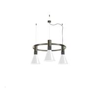Cono Suspension Ø78 Satin Black Nickel