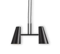 Cono Suspension Noir 2 Abat-jours