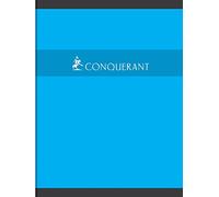 Conquérant 21989 Cahier Sept Piqûre Couverture Offset A4+ Papier Vert