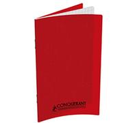 Carnet Conquerant Classique Agrafe 110X170 96P 90G Q5/5 Polypro Jaune