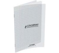 Cahier agrafé Conquérant Classique 24 x 32 cm grands carreaux 96 pages