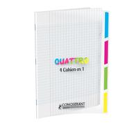 Conquerant Cahier QUATTRO – 240 x 320 mm – Seyès