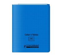 Conquerant Classique Cahier À Rabat 170 X 220 Mm, Bleu