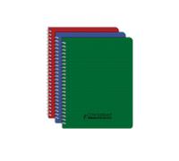 Conquérant Classique Lot de 3 Cahier 17x22cm Petits Carreaux 100 Pages, Couleurs Assortis