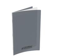 Conquérant Lot de 10 Cahiers Classique A4 Grands Carreaux Seyès 96 Pages Agrafées Couverture Polypro Gris