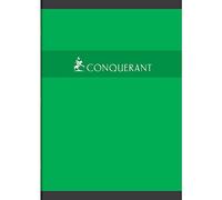CONQUÉRANT Lot de 2 Cahiers A4 192 Pages 70g Petits Carreaux Coloris aléatoires