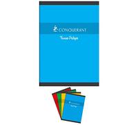 Cahier De Tp Conquerant 7 Agrafe 210X297 64P 70-90G Seyes/Uni Assorti