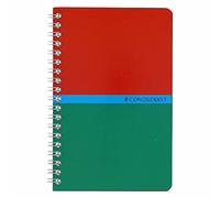 CONQUÉRANT Lot de 2 Carnets reliure spirale 11x17 cm 100 pages petits carreaux papier 70g