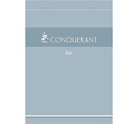 CONQUÉRANT Lot de 5 Blocs bureau éco A4 Quadrillé 100 Feuilles 60g