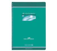 CONQUÉRANT SEPT Lot de 5 Cahiers reliure intégrale 17 x 22 cm 5x5 70g 100 pages