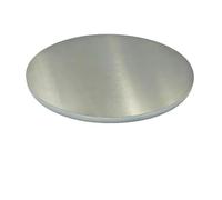 CONROS 1/2/5 pièces Dia 50mm - 300mm Plaque Ronde en Aluminium 6061/5052 Feuille Circulaire en Aluminium épaisseur de Disque 1/2/3/4/5mm (Size : Dia 100x4mm 1pcs)