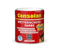 cons Protection anti-intempéries pour couleur, 2,5 l en ardoise N ° 207