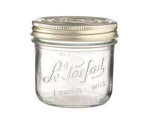 CONSERVE Bocal à visser en verre complète Le Parfait Familia WISS 200g