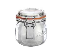 CONSERVE Bocal en verre avec couvercle et caoutchouc Le Parfait 0.5 L