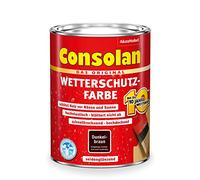 Consolan Wetterschutz Farbe dunkelbraun 0,75 L
