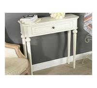 Console 1 tiroir Léonie petit modèle en kit - Amadeus - Blanc - Bois Blanc