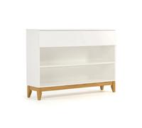 Console 2 Niches & 1 Tiroir Blanco 120cm Blanc